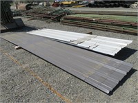 (2) Stacks of Assorted Metal Sheets