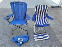 (2) Portable Camping Chairs