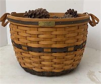 Longaberger JW Collection 1991 Corn Basket
