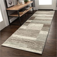 Superior Indoor Runner Rug, Jute Backed, Modern Ge