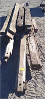 Lot of Barn timbers various lengths and widths,