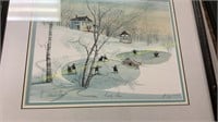 P.Buckley Moss Framed Print, Signed & Numbered