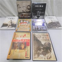 8 Japanese Criterion Collection Films Blu-ray DVD