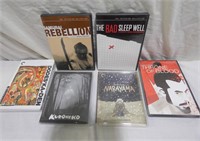 6 Japanese Criterion Collection Films Blu-ray DVD