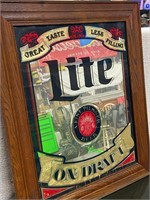 Lite Pilsner Beer Mirror