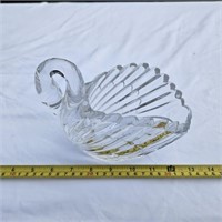 Vintage Nachtmann Crystal Swan