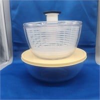 SALAD SPINNER & STORAGE BOWL WITH LID