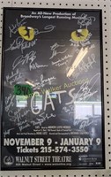 Autographed Cast Signed Cats Musical Poster.