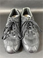 Geox Sport Black Tennis Shoes Size 12