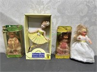 Mattel, Rose Bud and misc dolls