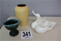 Vintage Hull Planters & Scheurich Vase(R1)