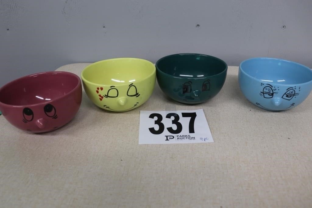 (4) Face Bowls(R1)
