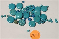 S1 - LOT OF TURQUOISE STONES (EH9)