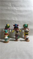 6 Vintage Kachina Dolls