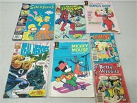 7 Assorted Old Comics