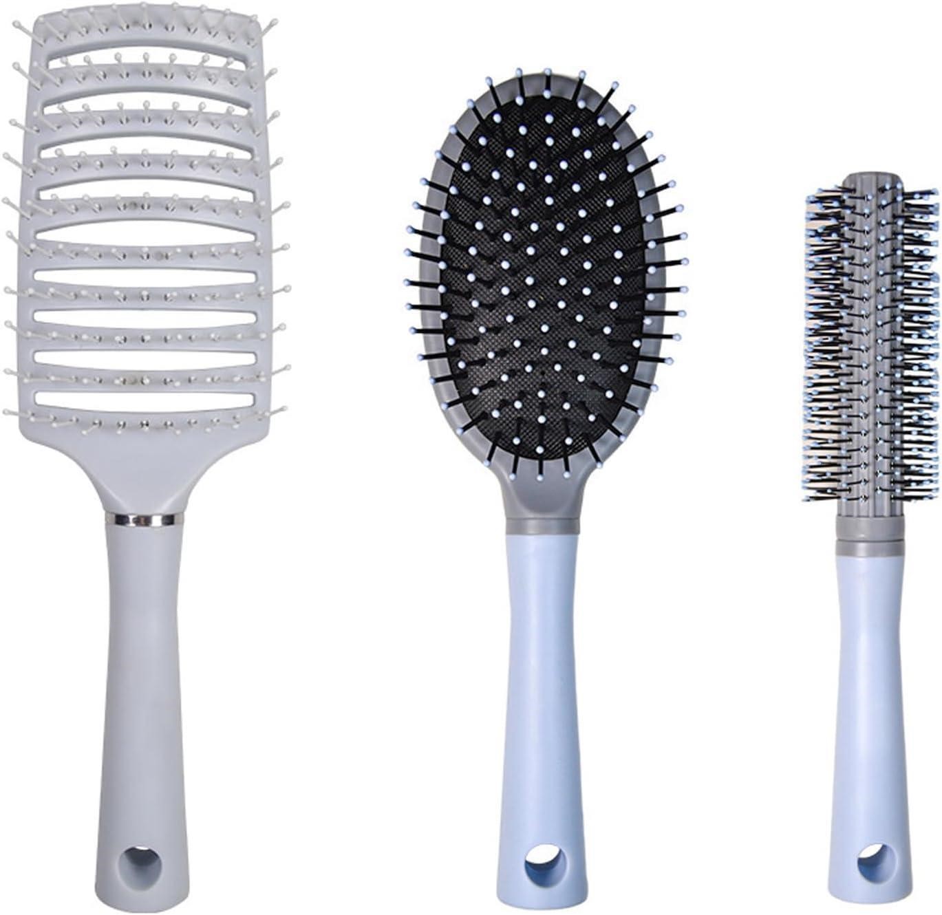 3Pcs Hair Brush Set