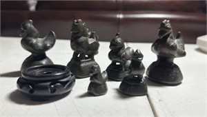 7 Metal Figurines