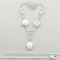 Natural 17.98ct Fancy Pearl Sea Of Life Necklace