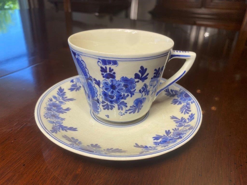 Blue & White Teacup