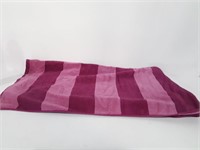 Pink stripe towel