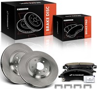 A-Premium 12.71 Front Brake Kit  6-PC Set