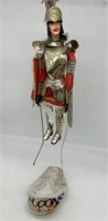 Vintage Sicilian Marionette - Knight in Armor, Fa