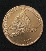 .999 Copper One Troy Ounce Round