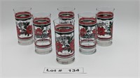 COCA-COLA CHRISTMAS WHATABURGER GLASSES - RESERVE