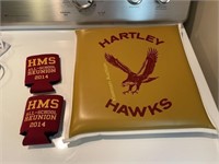 Hartley Hawks Seat and Reunion Coozies