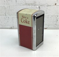 1992 Coca-Cola napkin holder