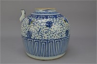 19c Chinese Oil Pot