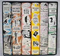6 Vol Set Arthur Ransome Swallows & Amazons