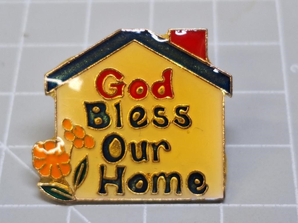 God bless pur home Pin