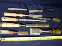 ASSORTED CHISELS