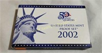 2002 US Mint Proof Set