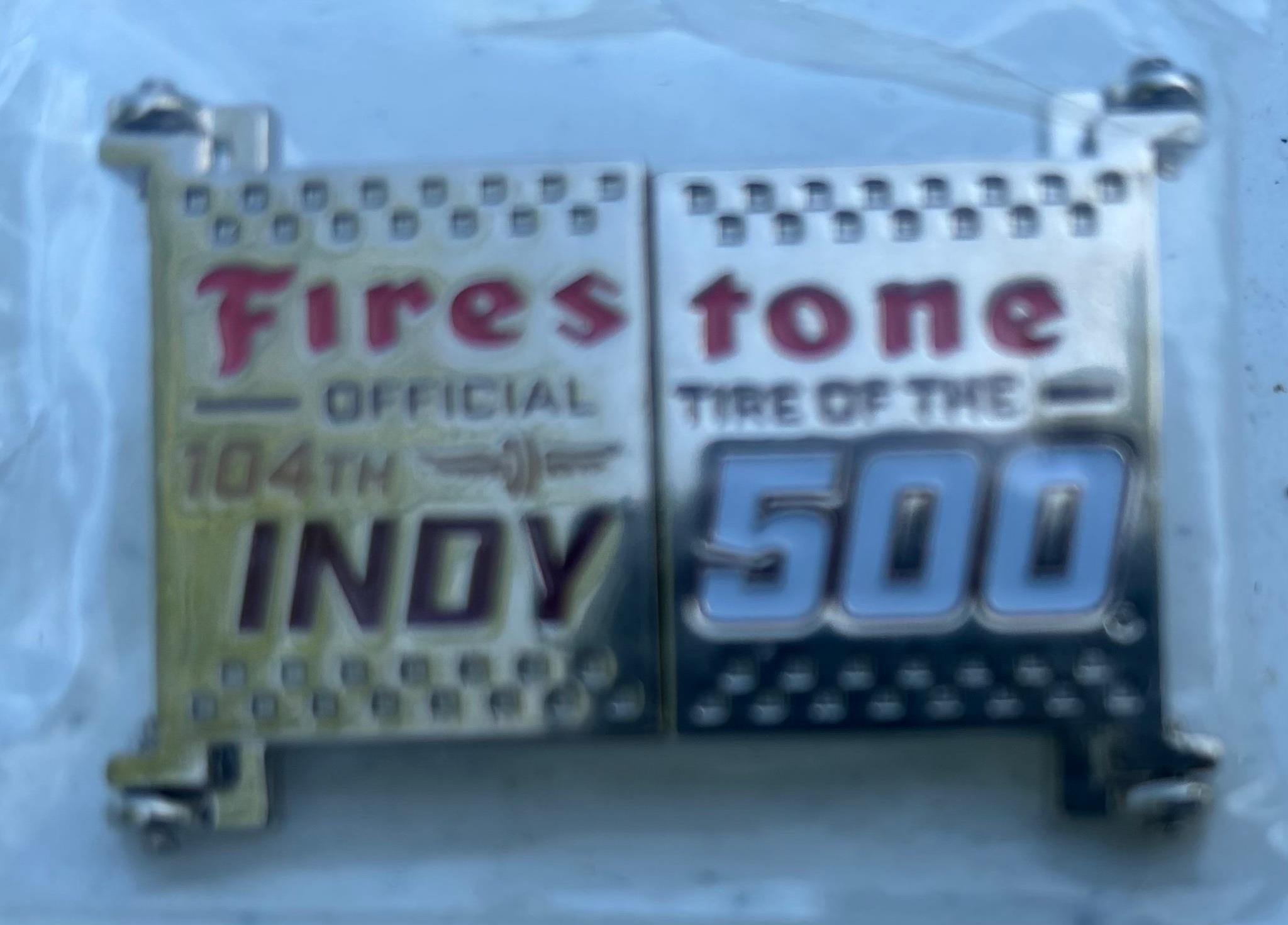 3 Indy 500 Licensed Pins Lim Ed numbered