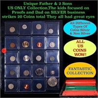 Unique Father & 2 Sons US ONLY Collection,The kids