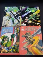 (4) Vintage Comic Books - Green Arrow