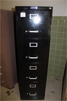 Century Art Steel 4 drawer file cabinet