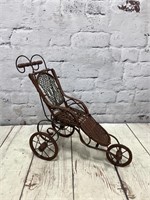 Vintage Style Doll Carriage