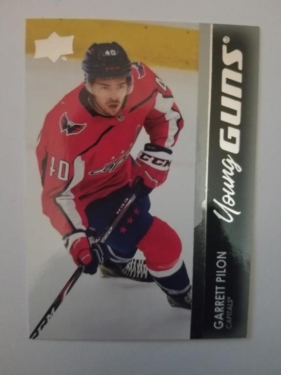 UD Series 1 2021-22 young guns Garrett Pilon