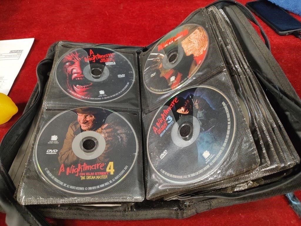 75+ DVDS in Carrying Case