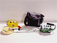 Geiger Counter, Metal Detector, Gas Mask