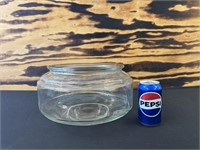 Large Clear Glass Bowl ( NO SHIPPING)