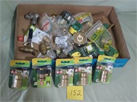 Lot of Brass Hose Connectors/Fittings/Valves