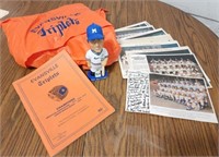 Evansville Triplets Baseball Team Memorabilia