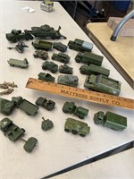 Metal Military toys made by Dinky