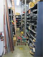 Contents of (9) Shelving Units Including: