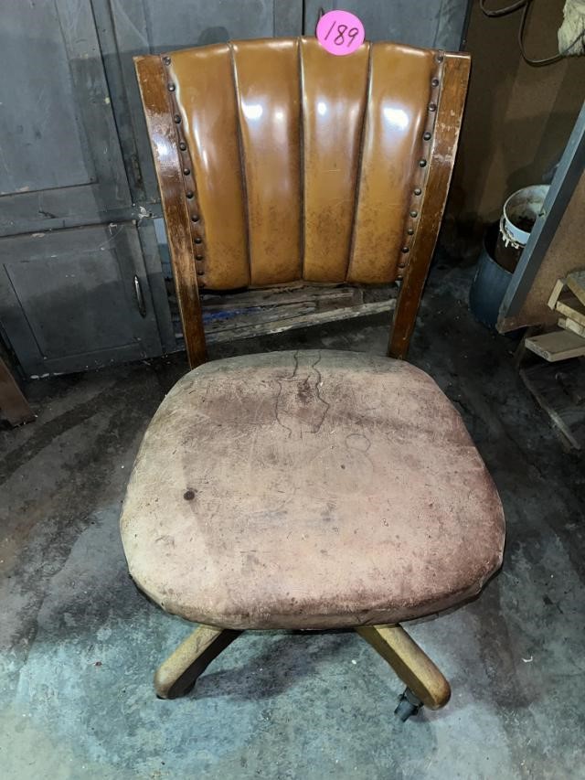 Vintage Office Rolling Chair