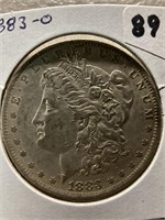 1883-O morgan dollar